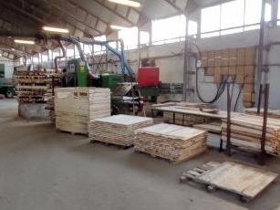 Nyár fűrészáru termelés